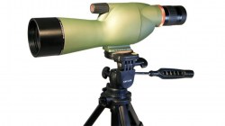 Kruger Optical Back Country Compact 15-45x60 Straight Spotting Scope, Green, 66396A